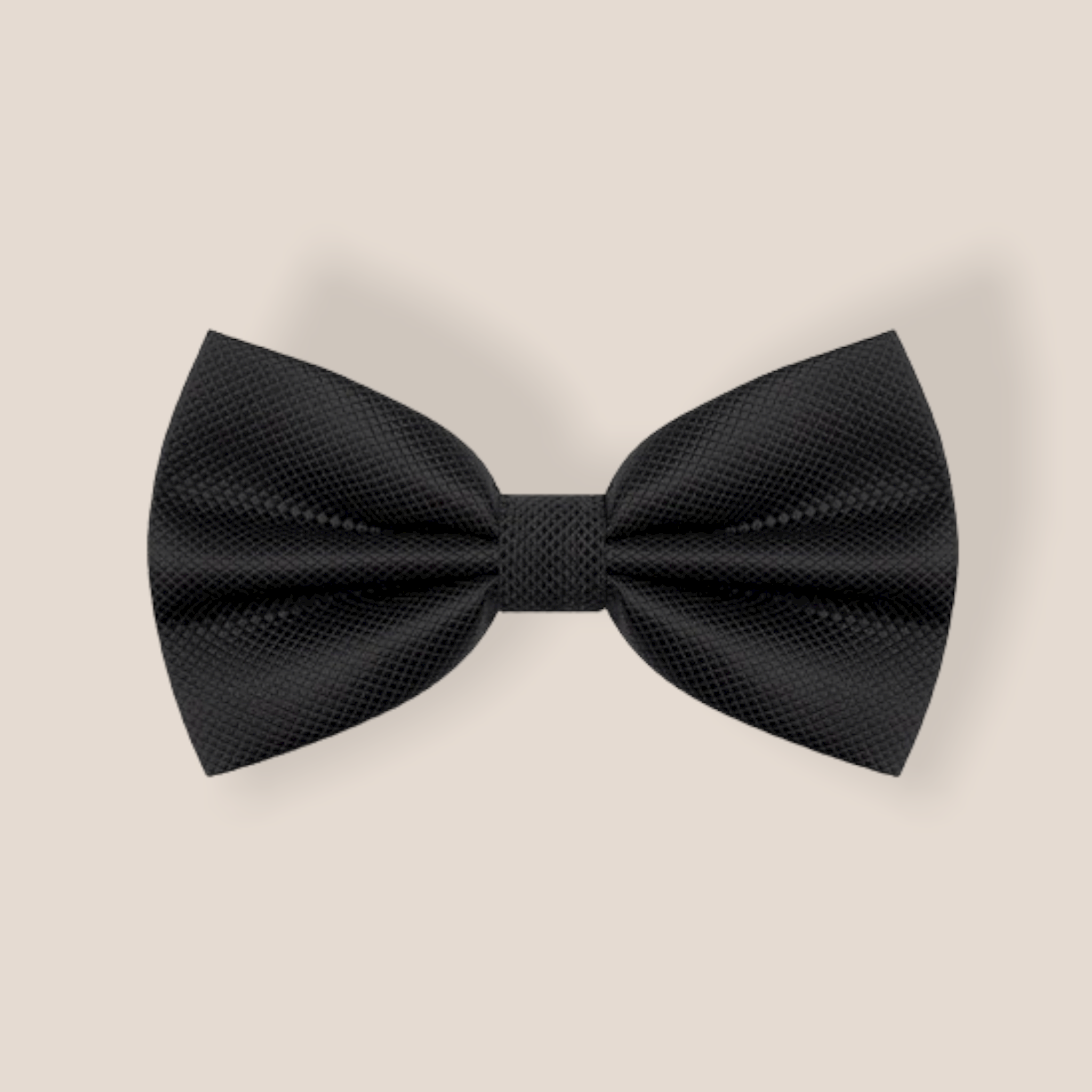 Black Micro Check wholesale bowtie