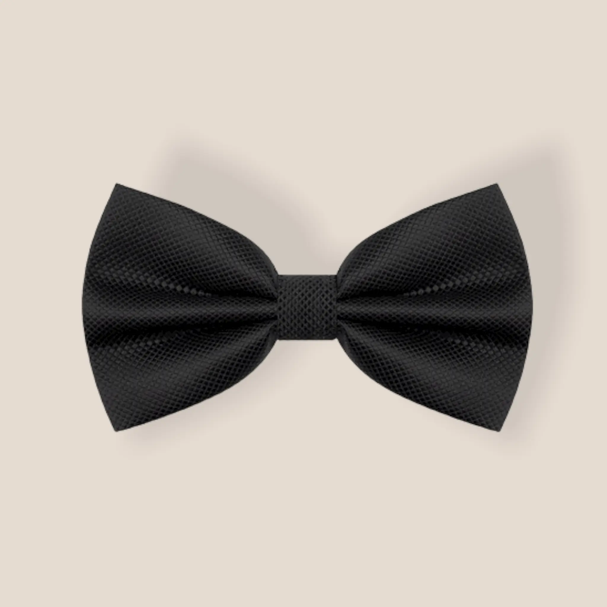 Black Micro Check wholesale bowtie